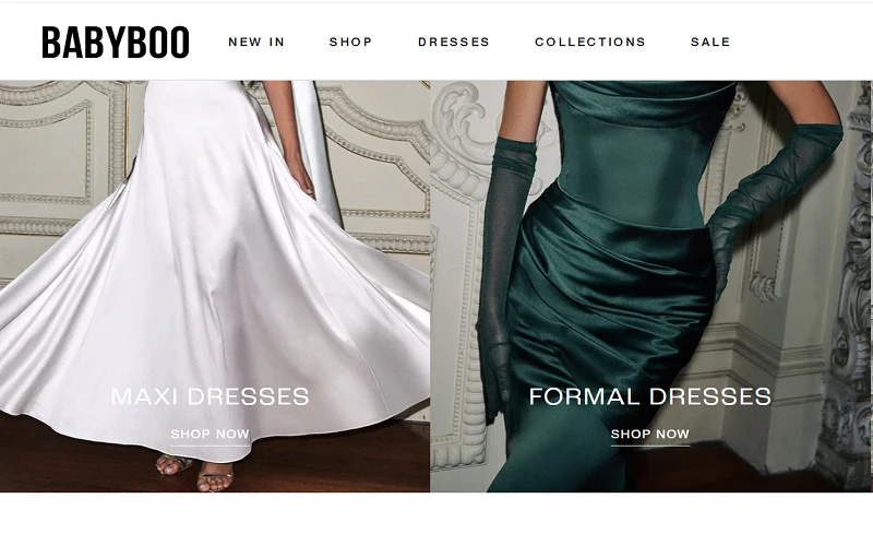 BabyBoo Fashion homepage