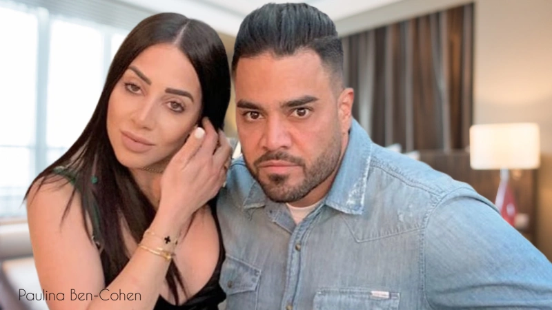 Paulina Ben-Cohen with husband